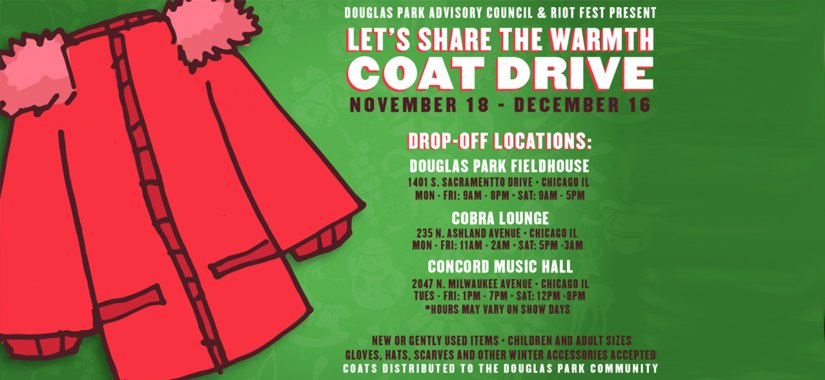 RFF teams up with DPAC for Winter Coat Drive