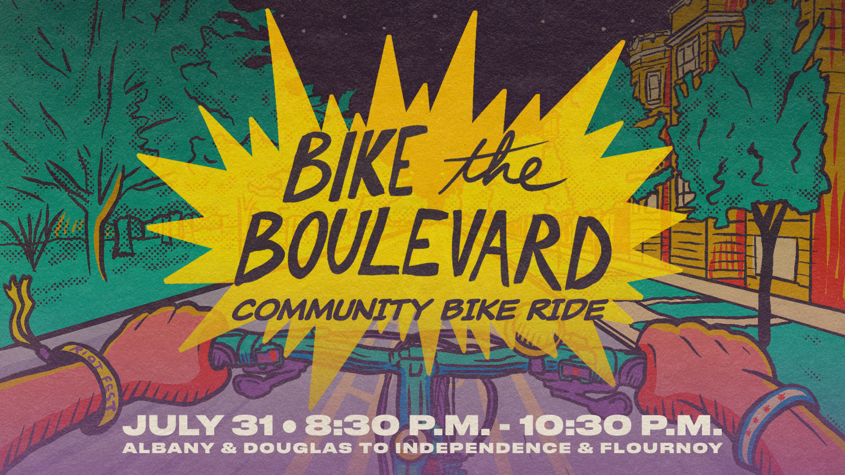 Bike The Boulevard: A Community Bike Ride for Public Safety